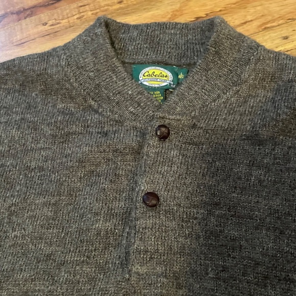 Vtg Cabela’s wool blend men’s pullover sweatshirt - Picture 5 of 5